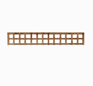 Trellis Panel Brown - 6' width x 1' height